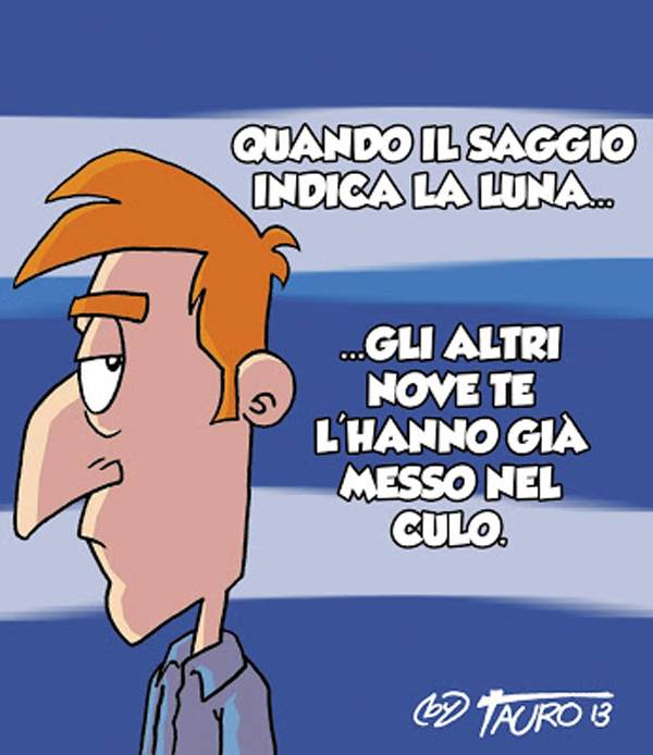 il Saggio...e l'Approfittatore...