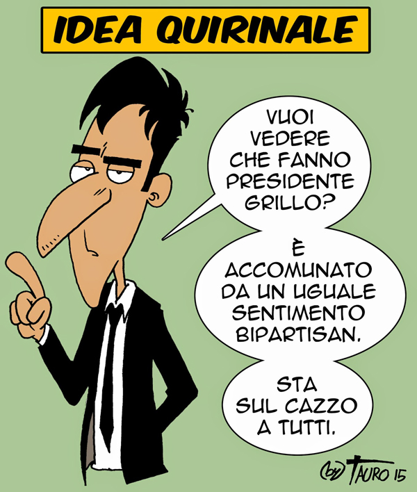 satira elezioni quirinale 