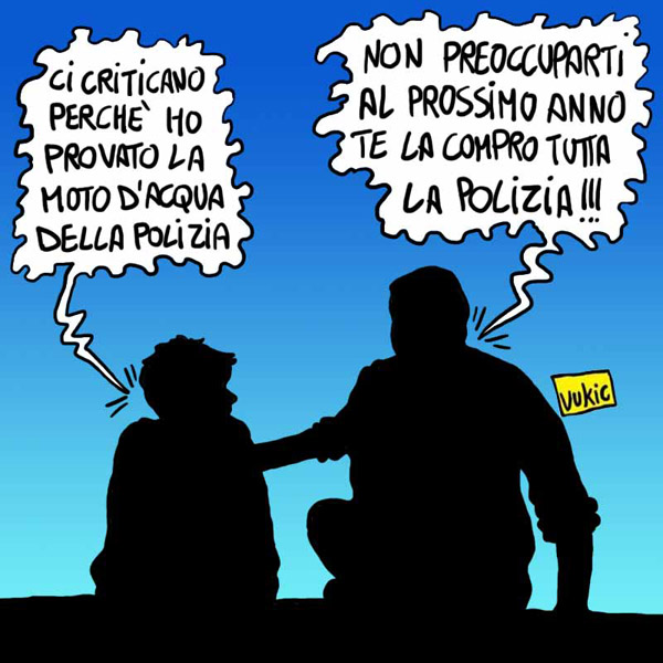 il papà accondiscendente…