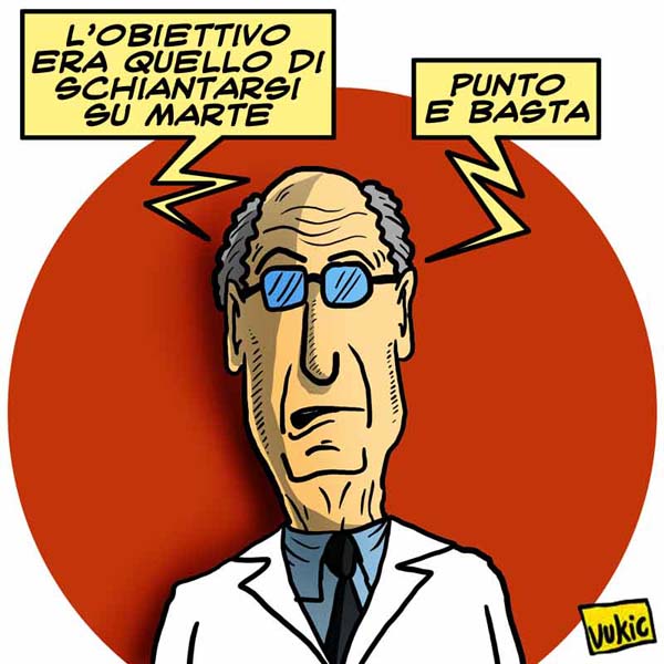 La sonda Schiapparelli si è schiantata...