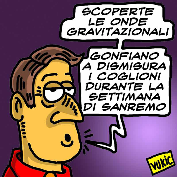 Avvistate onde gravitazionali a Sanremo...