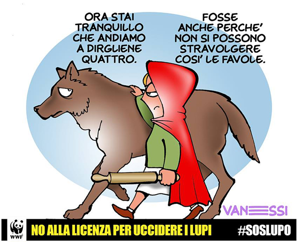 Salviamo il lupo e il parlamentare della repubblica...