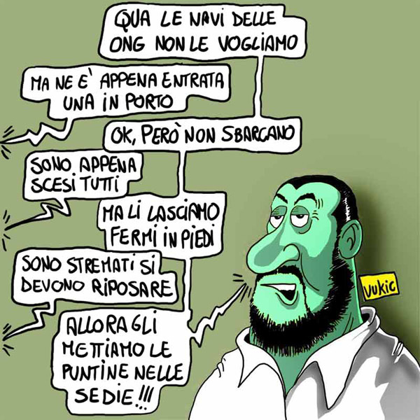 Il magnanimo vincitore...