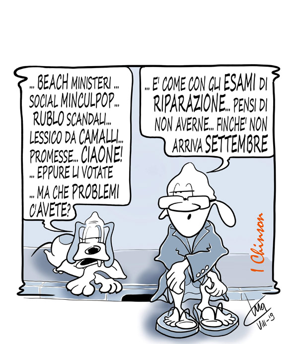 gli esami di riparazione del governo gialloverde…