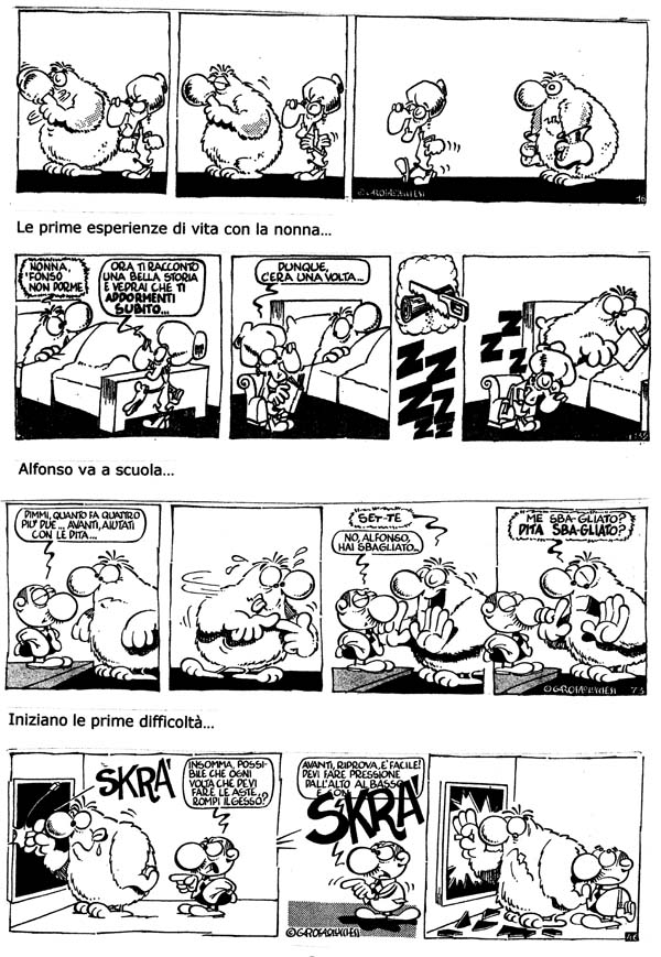 Vita quotidiana di Alfonso...