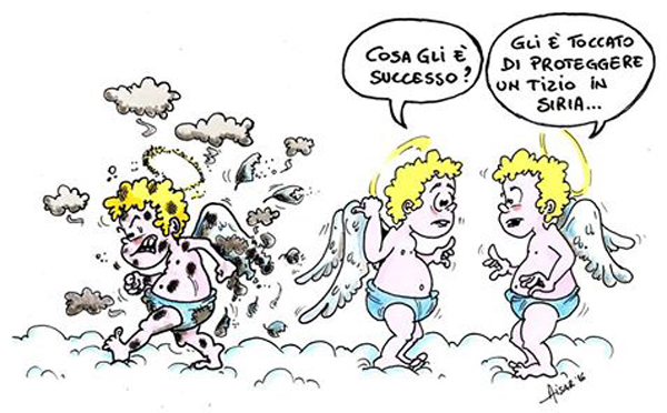 L’angelo custode dei siriani…
