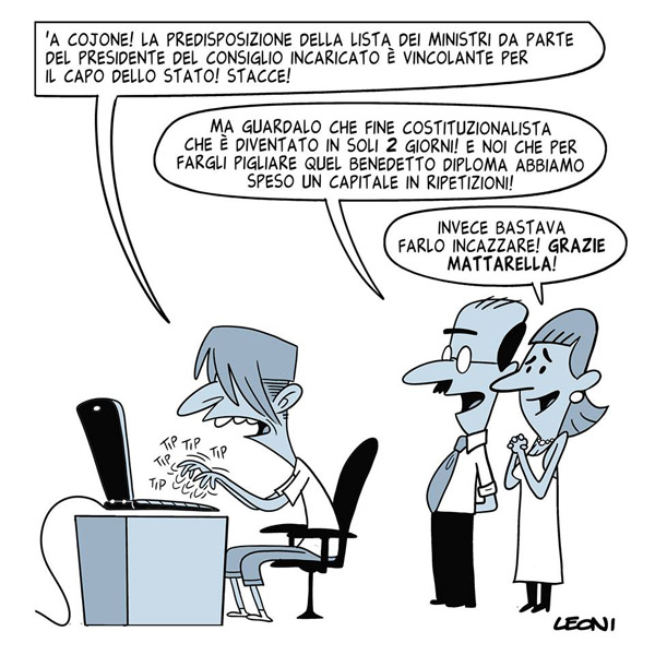 I primi effetti della ricusazione di Paolo Savona al ministero dell’economica…