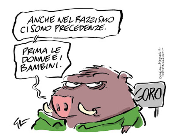 Goro: il volto sorridente dell'accoglienza...