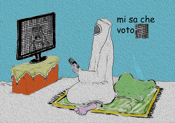 Il voto dell'italiana convertita...
