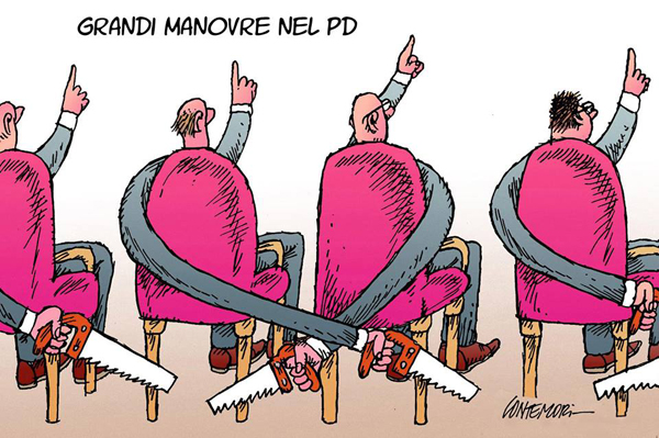 Partito Democratico:fratelli coltelli...