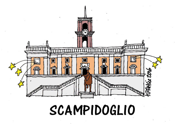 Giunta Raggi: Fuga da Roma...