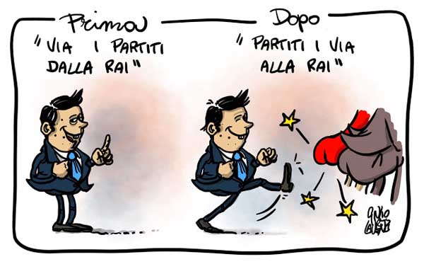 La riforma renziana della rai...