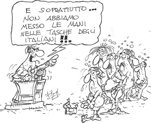 Le mani in tasca...degli altri