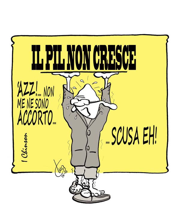 Il Pil che va "avanti e indietro"...