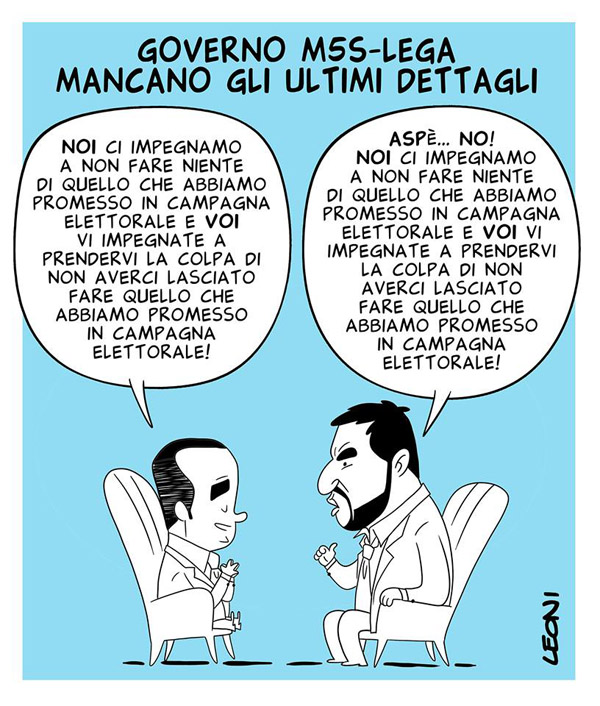 Salvini, Di Maio: il duo “furbastro & furbastro“… 