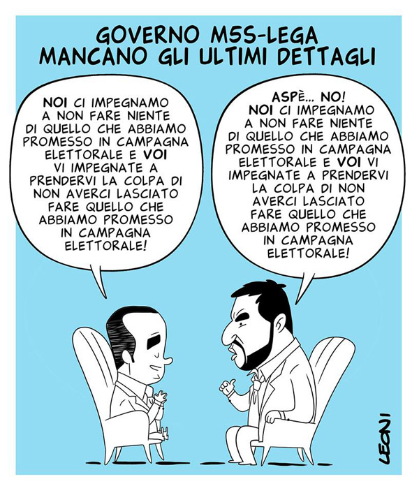 Salvini, Di Maio: il duo “furbastro & furbastro“…