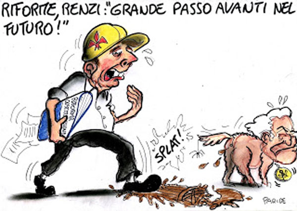 Renzi, e il percorso insidioso...