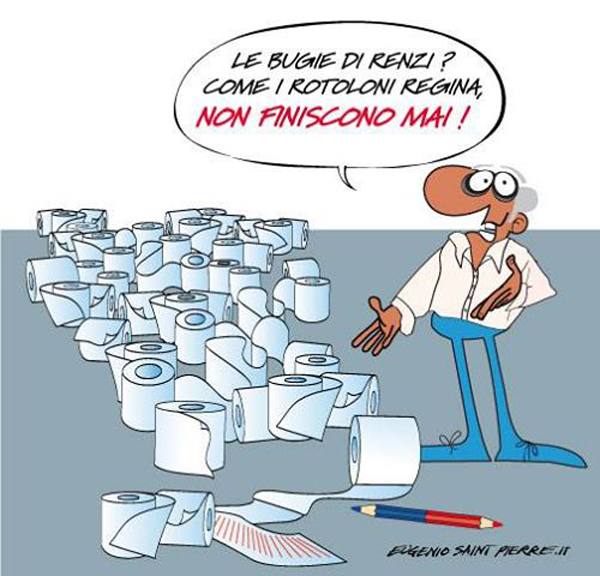 Le bugie...a rotoloni