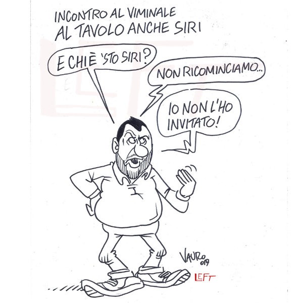 Gli imbucati…ovvero, dopo Savoini, ecco ricomparire Armando Siri