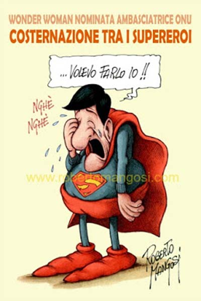 Wonder Woman ambasciatrice dell'Onu...