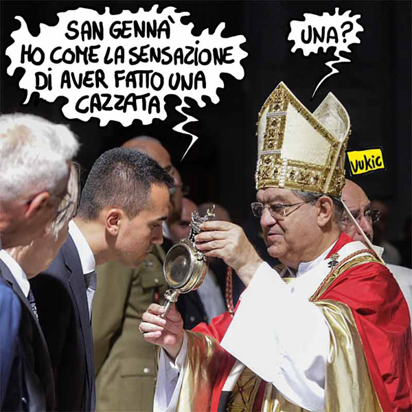 San Gennaro, pensaci tu…