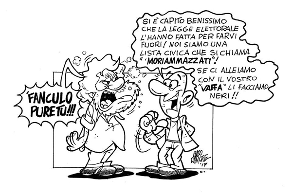 Quando si dice ”la coerenza” ai propri princìpi…