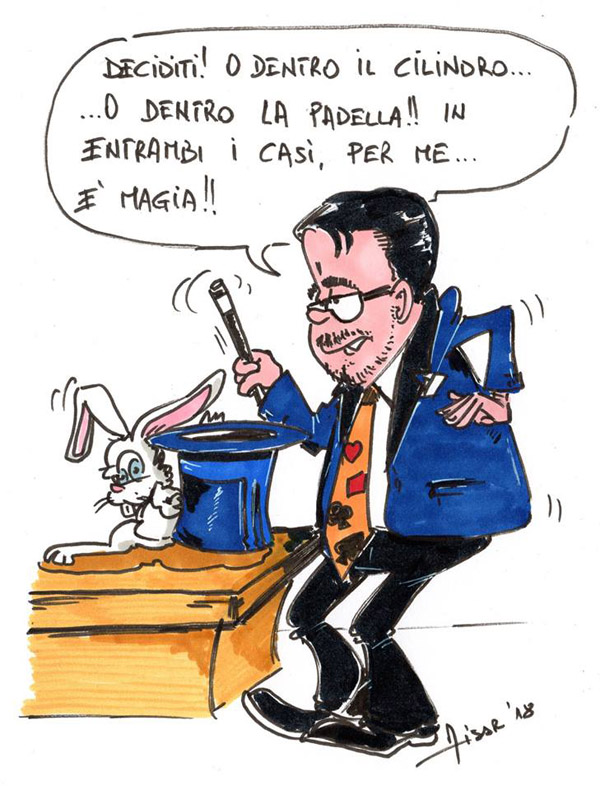 La magia dei governanti prossimi venturi…