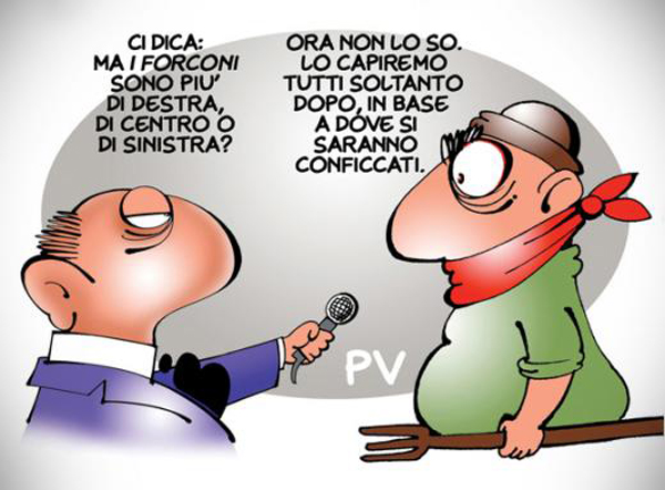Il partito dei forconi...