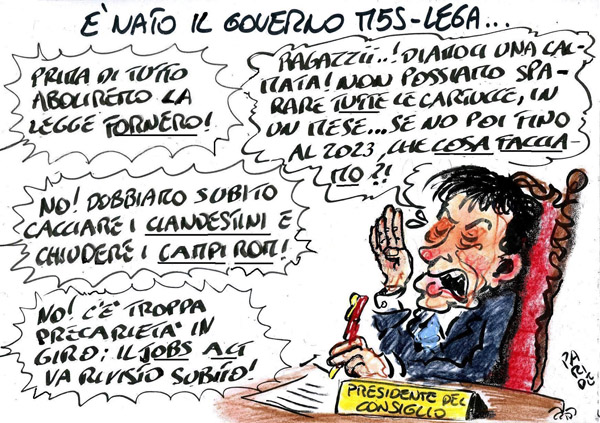  Matteo Salvini-Luigi Di Maio: dalle parole...ai fatti