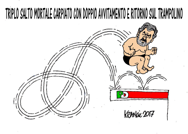 Michele Emiliano in: "la nuova specialità olimpica"…