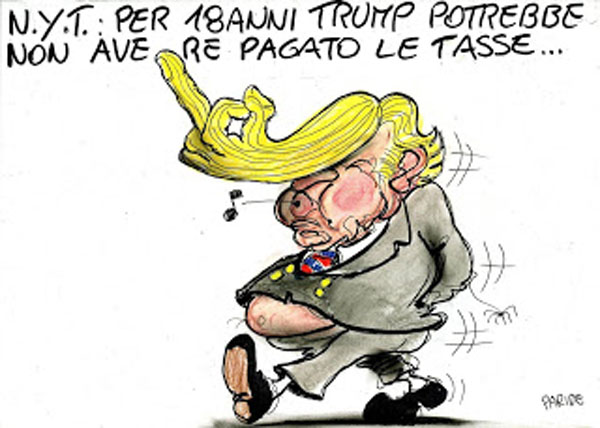 Le tasse di Donald Trump...