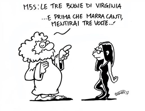  Dal Vangelo, secondo Beppone :”Mi hai mentitoooooo”…