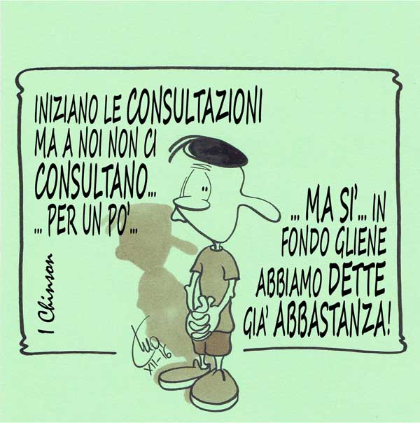 Le consultazioni...