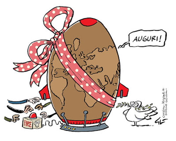 Anno 2017 " l'uovo di Pasqua...esplosivo "...